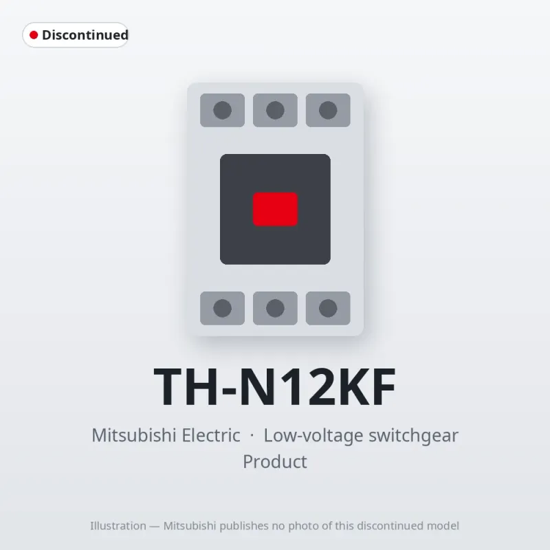 TH-N12KF Mitsubishi Low-voltage switchgear Thermal Overload Relay