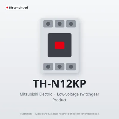 TH-N12KP Mitsubishi Low-voltage switchgear Thermal Overload Relay