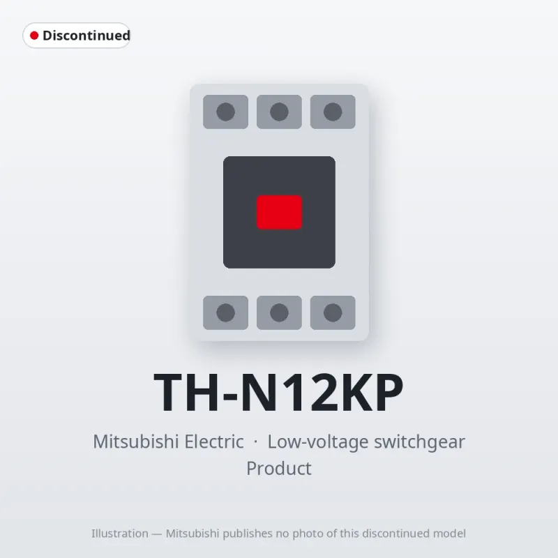 TH-N12KP Mitsubishi Low-voltage switchgear Thermal Overload Relay