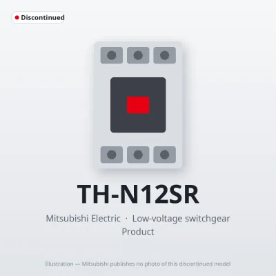 TH-N12SR Mitsubishi Low-voltage switchgear Thermal Overload Relay