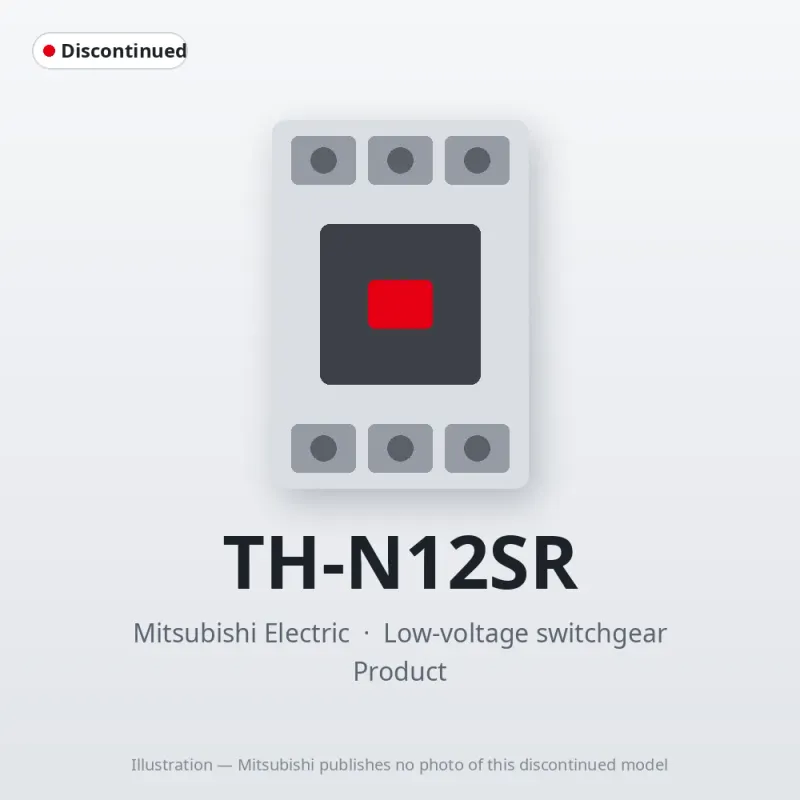 TH-N12SR Mitsubishi Low-voltage switchgear Thermal Overload Relay