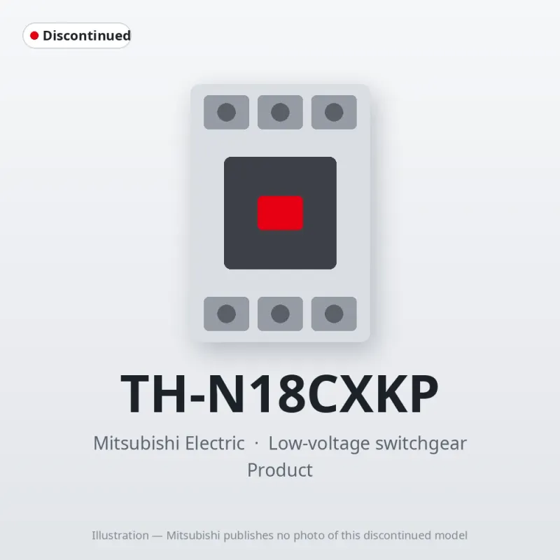 TH-N18CXKP Mitsubishi Low-voltage switchgear Thermal Overload Relay