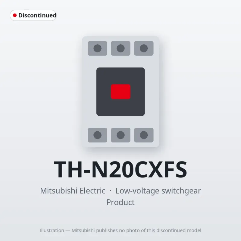 TH-N20CXFS Mitsubishi Low-voltage switchgear Thermal Overload Relay
