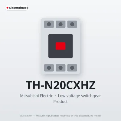 TH-N20CXHZ Mitsubishi Low-voltage switchgear Thermal Overload Relay