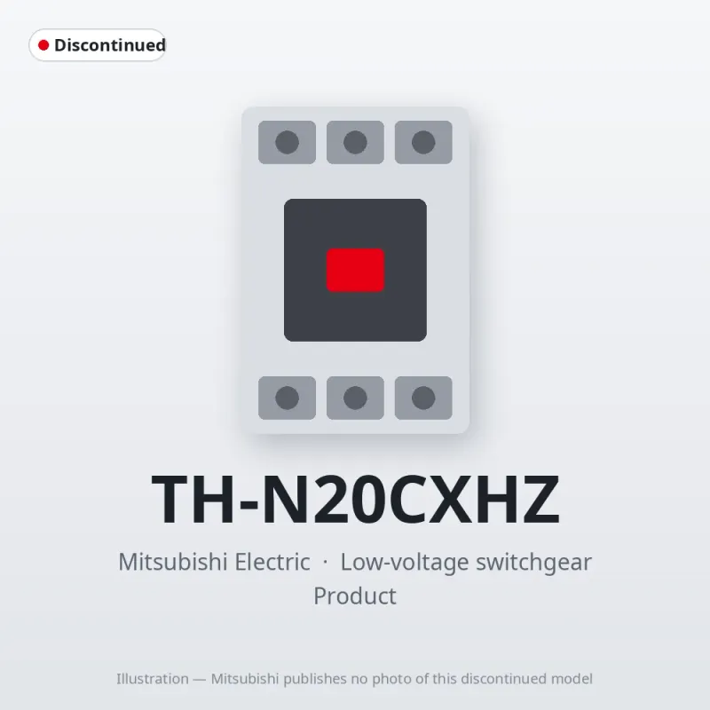 TH-N20CXHZ Mitsubishi Low-voltage switchgear Thermal Overload Relay