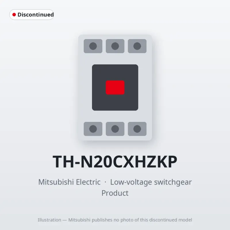 TH-N20CXHZKP Mitsubishi Low-voltage switchgear Thermal Overload Relay