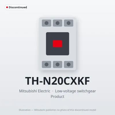 TH-N20CXKF Mitsubishi Low-voltage switchgear Thermal Overload Relay