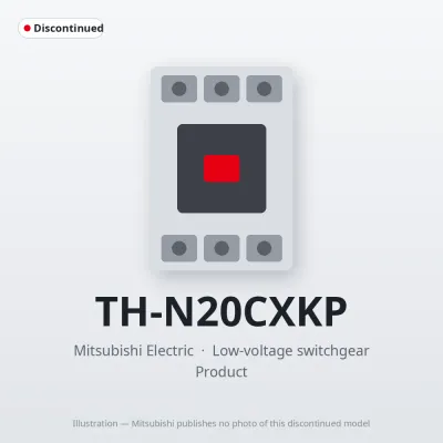 TH-N20CXKP Mitsubishi Low-voltage switchgear Thermal Overload Relay