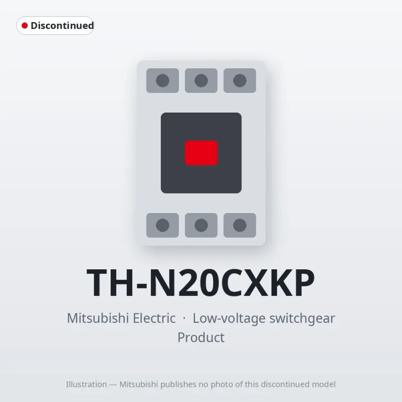 TH-N20CXKP Mitsubishi Low-voltage switchgear Thermal Overload Relay