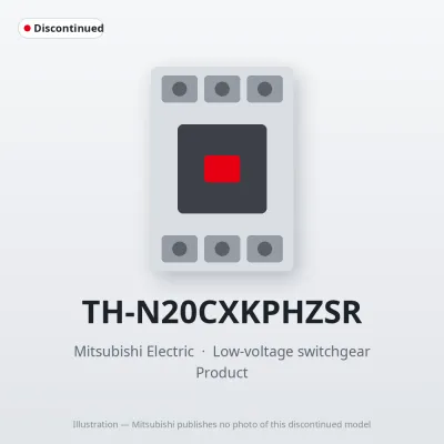 TH-N20CXKPHZSR Mitsubishi Low-voltage switchgear Thermal Overload Relay