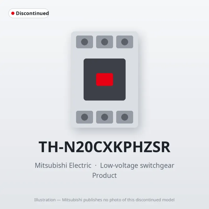 TH-N20CXKPHZSR Mitsubishi Low-voltage switchgear Thermal Overload Relay