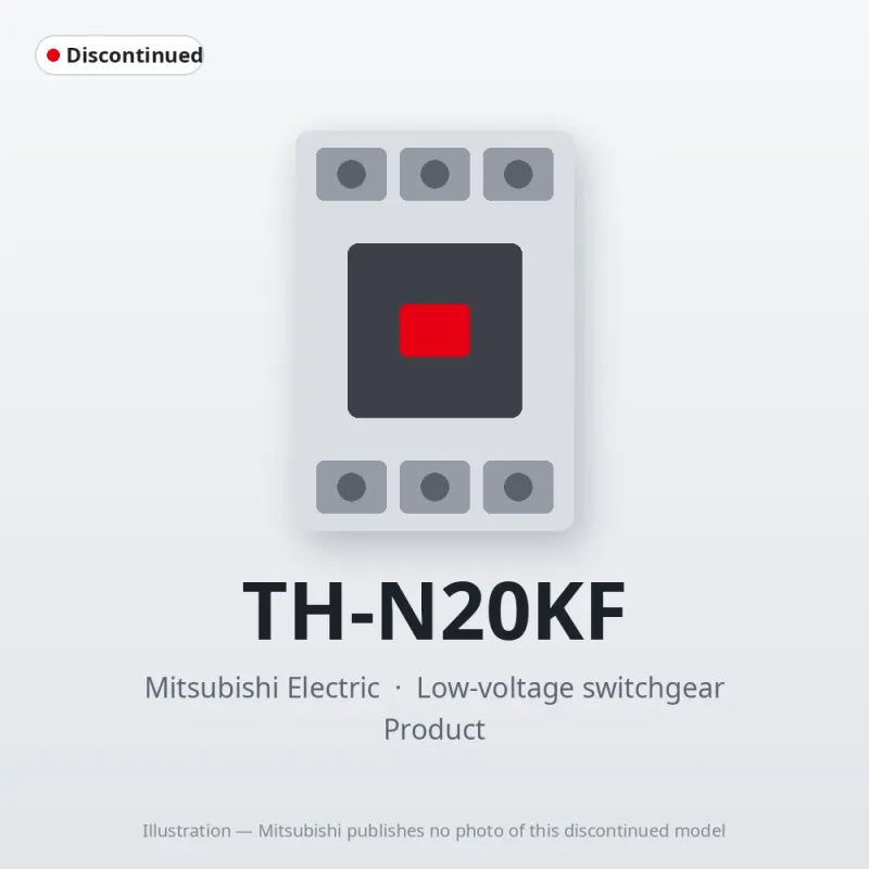 TH-N20KF Mitsubishi Low-voltage switchgear Thermal Overload Relay