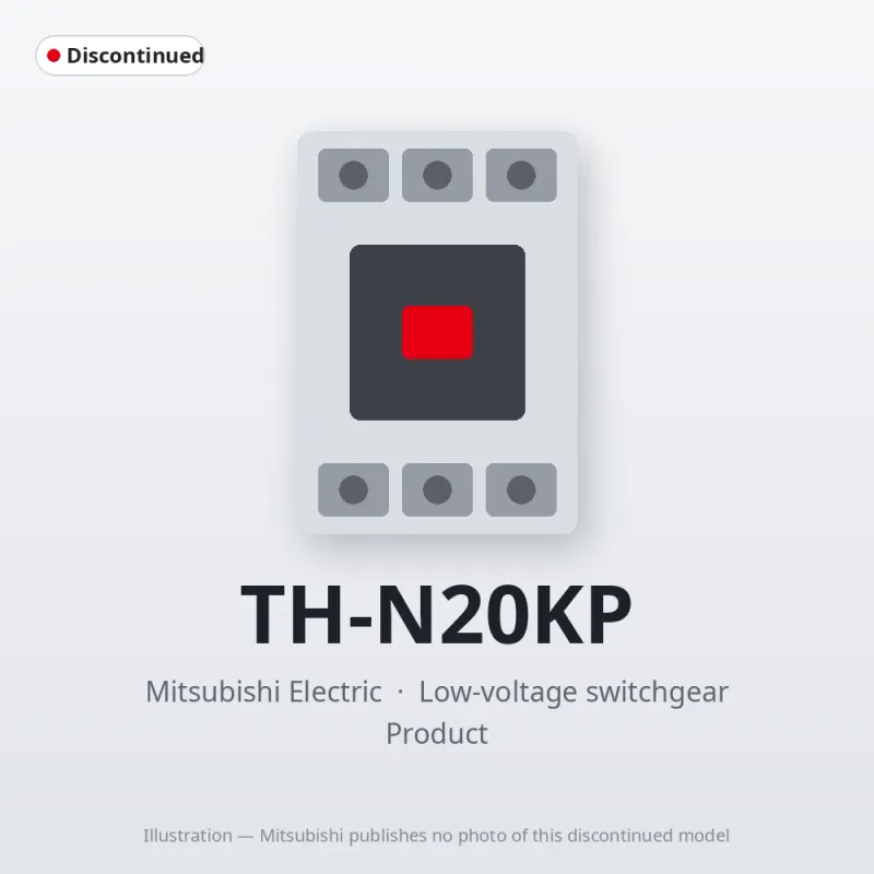 TH-N20KP Mitsubishi Low-voltage switchgear Thermal Overload Relay