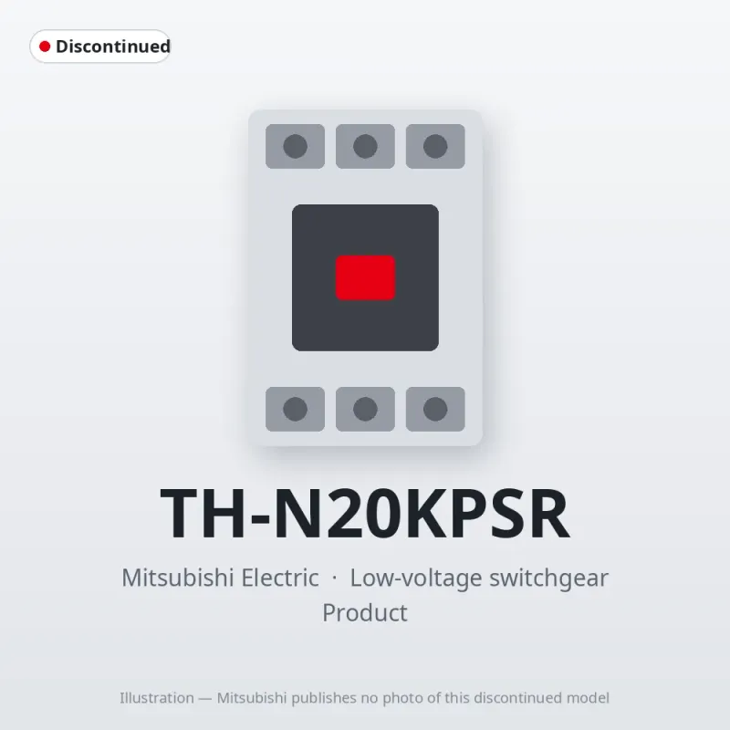 TH-N20KPSR Mitsubishi Low-voltage switchgear Thermal Overload Relay
