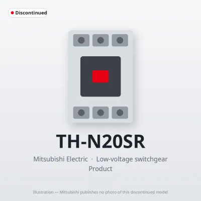 TH-N20SR Mitsubishi Low-voltage switchgear Thermal Overload Relay