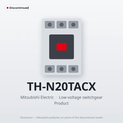 TH-N20TACX Mitsubishi Low-voltage switchgear Thermal Overload Relay