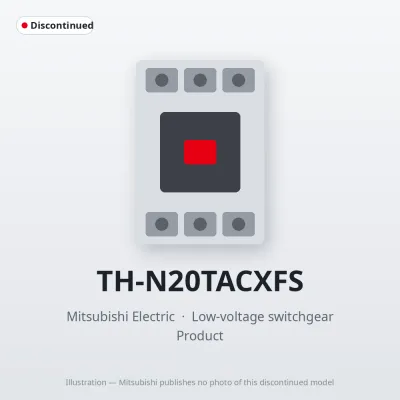 TH-N20TACXFS Mitsubishi Low-voltage switchgear Thermal Overload Relay