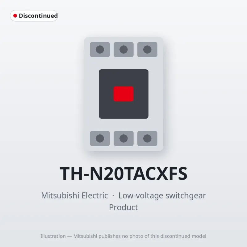 TH-N20TACXFS Mitsubishi Low-voltage switchgear Thermal Overload Relay