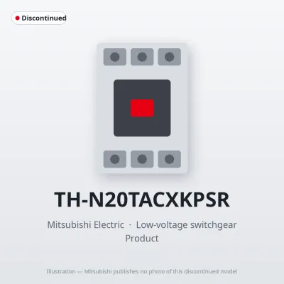 TH-N20TACXKPSR Mitsubishi Low-voltage switchgear Thermal Overload Relay