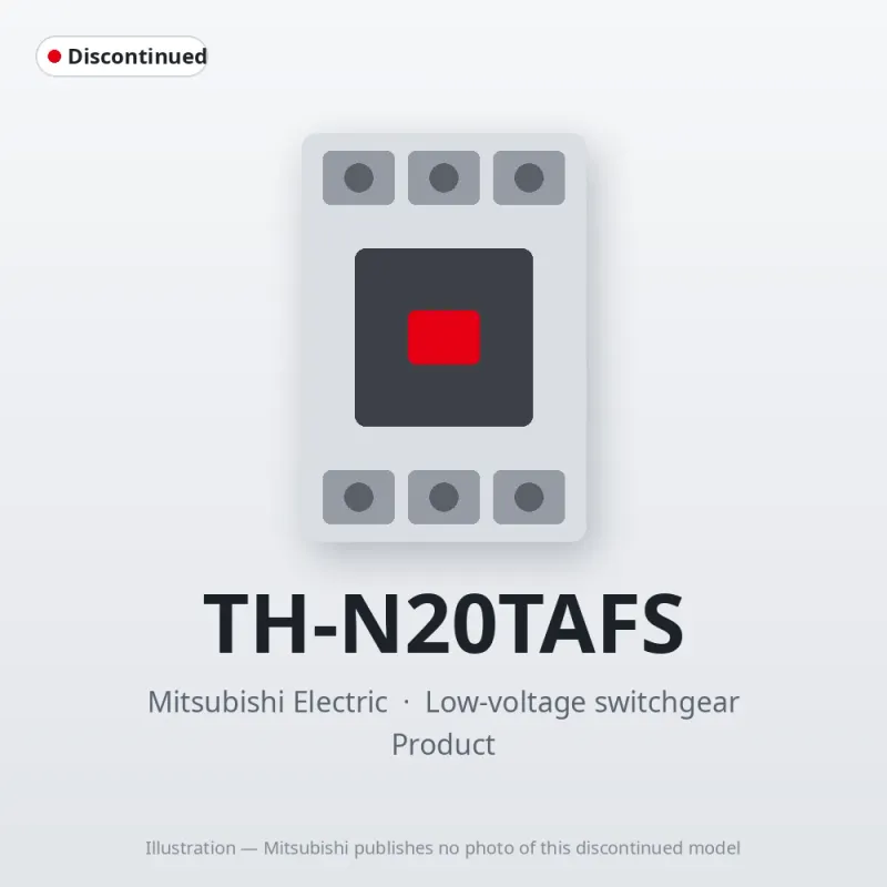 TH-N20TAFS Mitsubishi Low-voltage switchgear Thermal Overload Relay