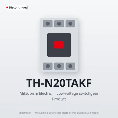 TH-N20TAKF Mitsubishi Low-voltage switchgear Thermal Overload Relay