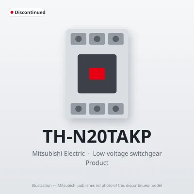 TH-N20TAKP Mitsubishi Low-voltage switchgear Thermal Overload Relay