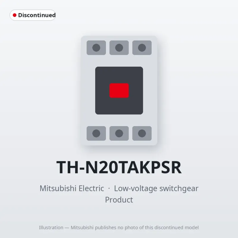 TH-N20TAKPSR Mitsubishi Low-voltage switchgear Thermal Overload Relay