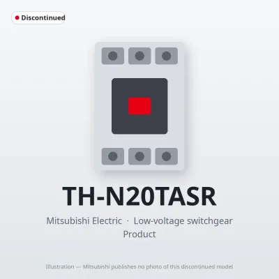 TH-N20TASR Mitsubishi Low-voltage switchgear Thermal Overload Relay