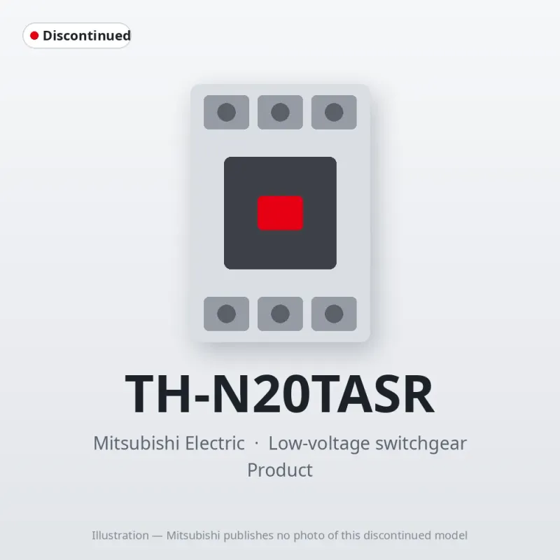 TH-N20TASR Mitsubishi Low-voltage switchgear Thermal Overload Relay