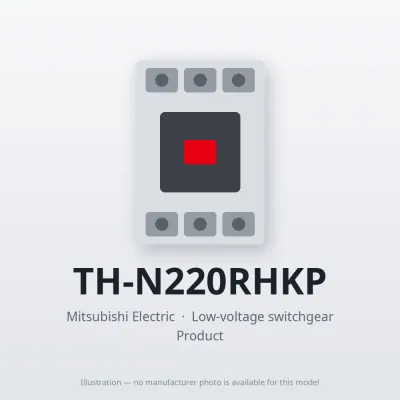TH-N220RHKP Mitsubishi Low-voltage switchgear Thermal Overload Relay