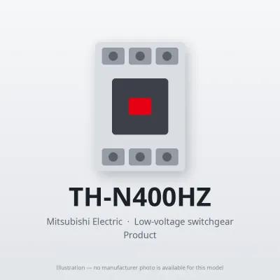 TH-N400HZ Mitsubishi Low-voltage switchgear Thermal Overload Relay