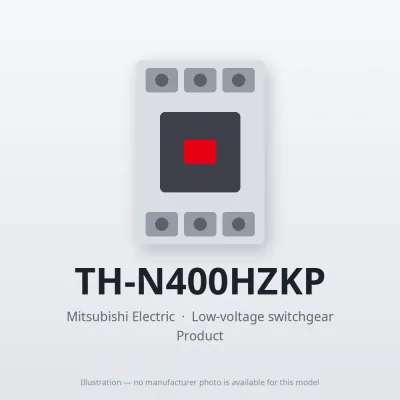 TH-N400HZKP Mitsubishi Low-voltage switchgear Thermal Overload Relay