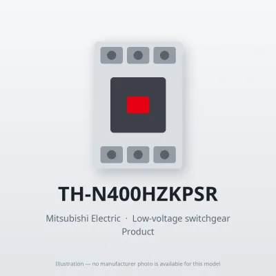 TH-N400HZKPSR Mitsubishi Low-voltage switchgear Thermal Overload Relay