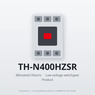TH-N400HZSR Mitsubishi Low-voltage switchgear Thermal Overload Relay