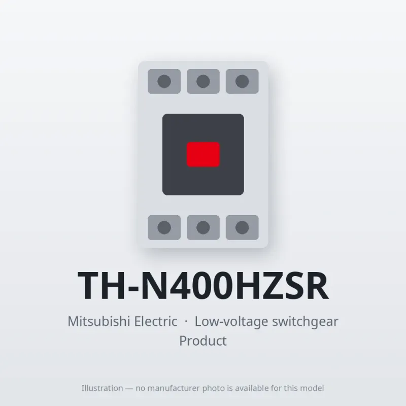 TH-N400HZSR Mitsubishi Low-voltage switchgear Thermal Overload Relay