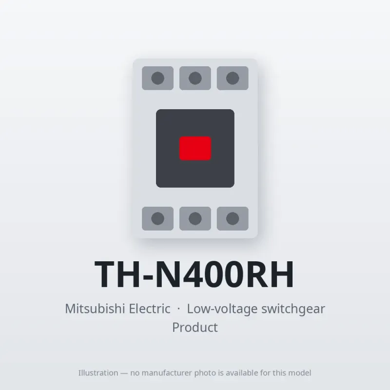 TH-N400RH Mitsubishi Low-voltage switchgear Thermal Overload Relay