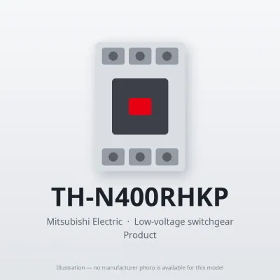 TH-N400RHKP Mitsubishi Low-voltage switchgear Thermal Overload Relay