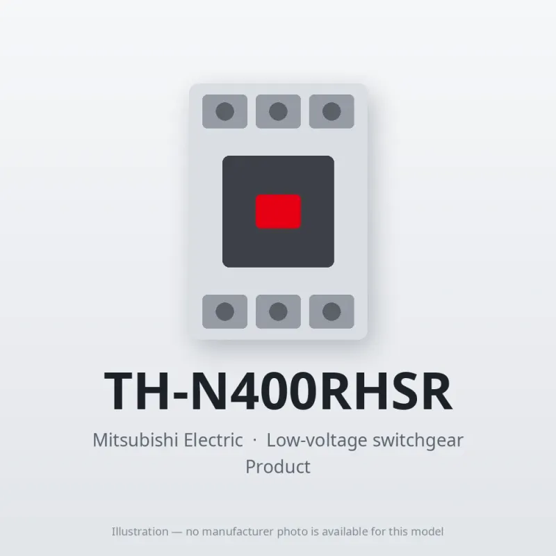 TH-N400RHSR Mitsubishi Low-voltage switchgear Thermal Overload Relay