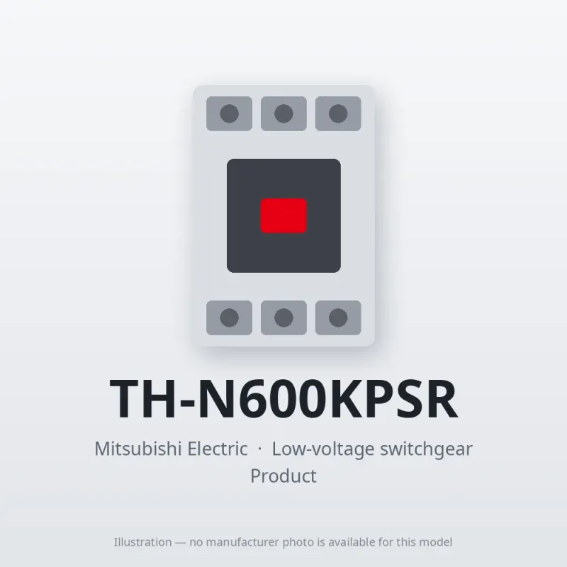 TH-N600KPSR Mitsubishi Low-voltage switchgear Thermal Overload Relay