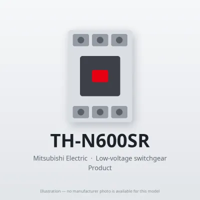 TH-N600SR Mitsubishi Low-voltage switchgear Thermal Overload Relay