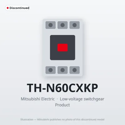 TH-N60CXKP Mitsubishi Low-voltage switchgear Thermal Overload Relay