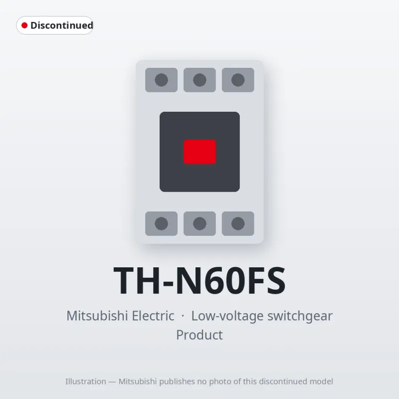 TH-N60FS Mitsubishi Low-voltage switchgear Thermal Overload Relay