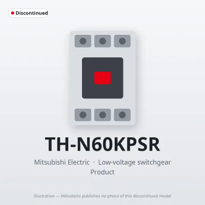 TH-N60KPSR Mitsubishi Low-voltage switchgear Thermal Overload Relay