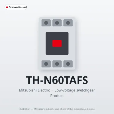 TH-N60TAFS Mitsubishi Low-voltage switchgear Thermal Overload Relay