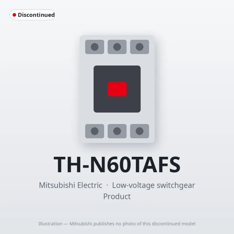 TH-N60TAFS Mitsubishi Low-voltage switchgear Thermal Overload Relay