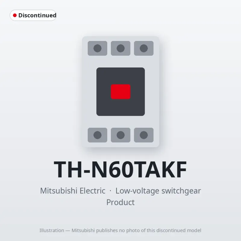 TH-N60TAKF Mitsubishi Low-voltage switchgear Thermal Overload Relay
