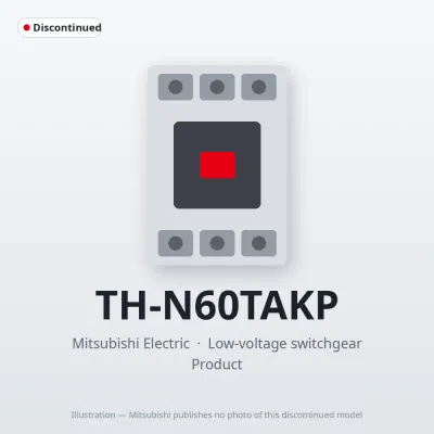 TH-N60TAKP Mitsubishi Low-voltage switchgear Thermal Overload Relay