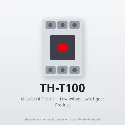 TH-T100 Mitsubishi Low-voltage switchgear Thermal Overload Relay