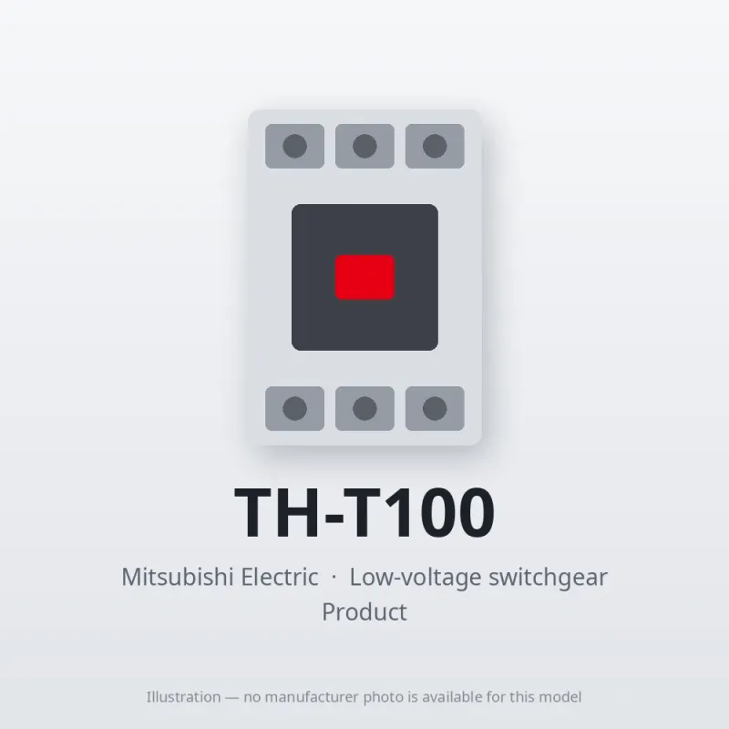 TH-T100 Mitsubishi Low-voltage switchgear Thermal Overload Relay