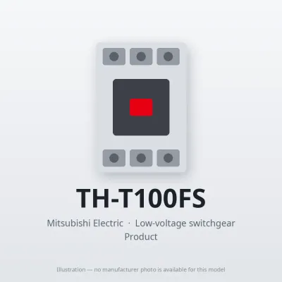 TH-T100FS Mitsubishi Low-voltage switchgear Thermal Overload Relay